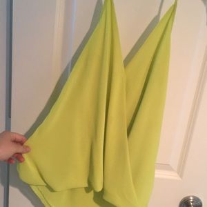 Naked Zebra Neon halter top